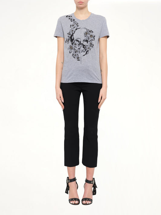 Alexander McQueen Ivy Jet T-Shirt (Grey)