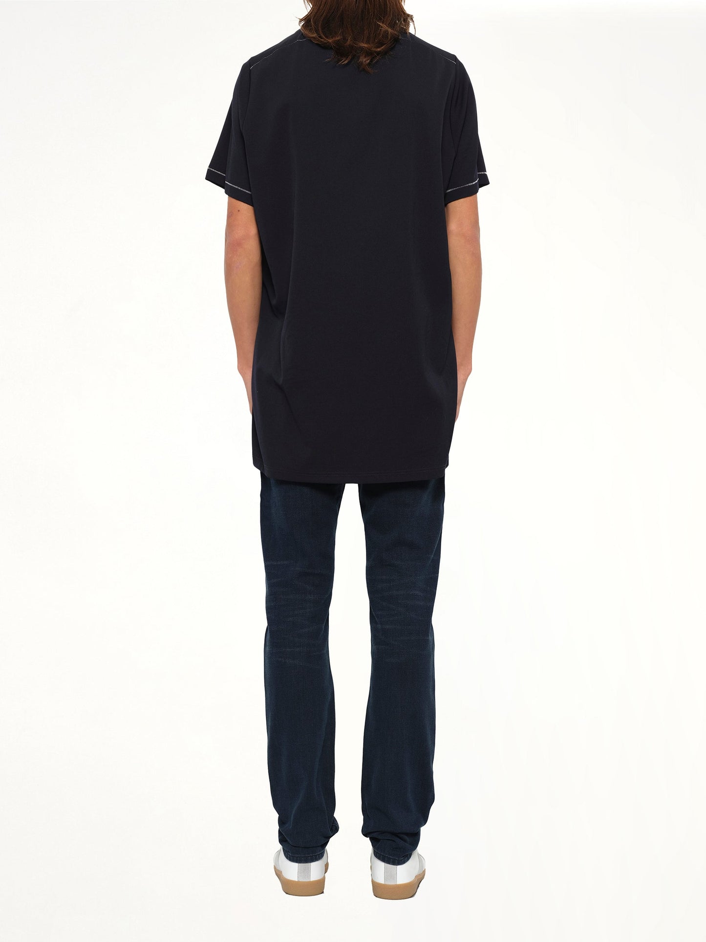 LANVIN Logo T-Shirt (Navy)