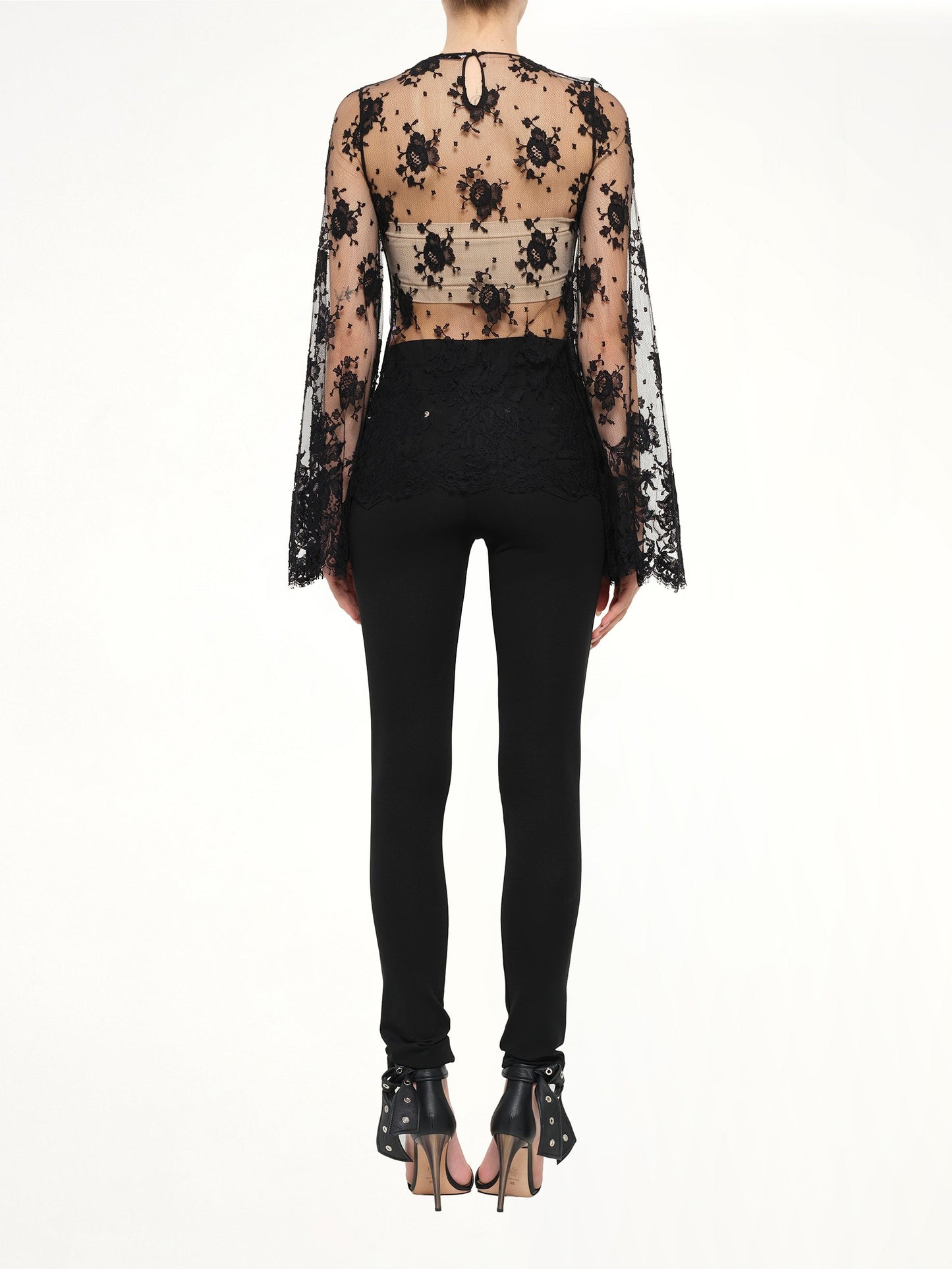 GIVENCHY Podium Long Sleeve Tops (Black)