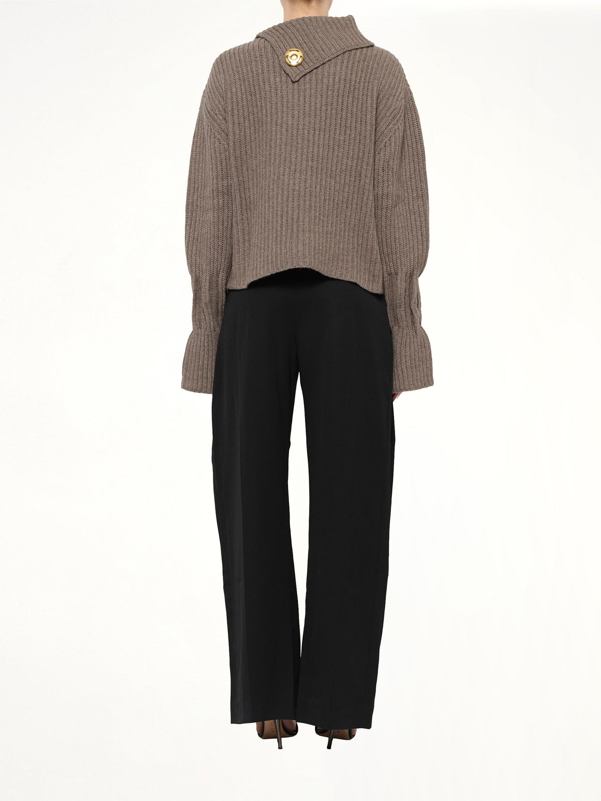 JWA Chunky Knit Jumper (Walnut)