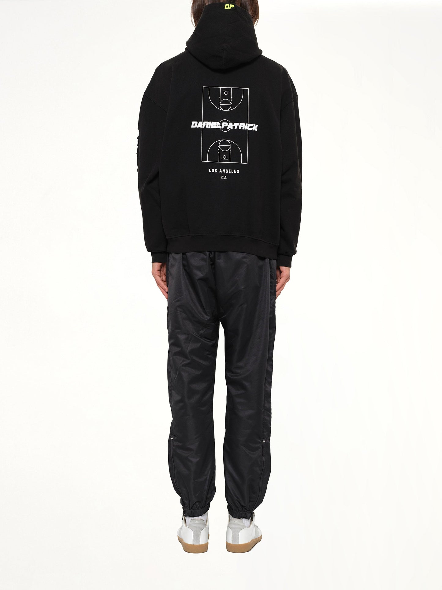DANIEL PATRICK DP Court Hoodie (Black)
