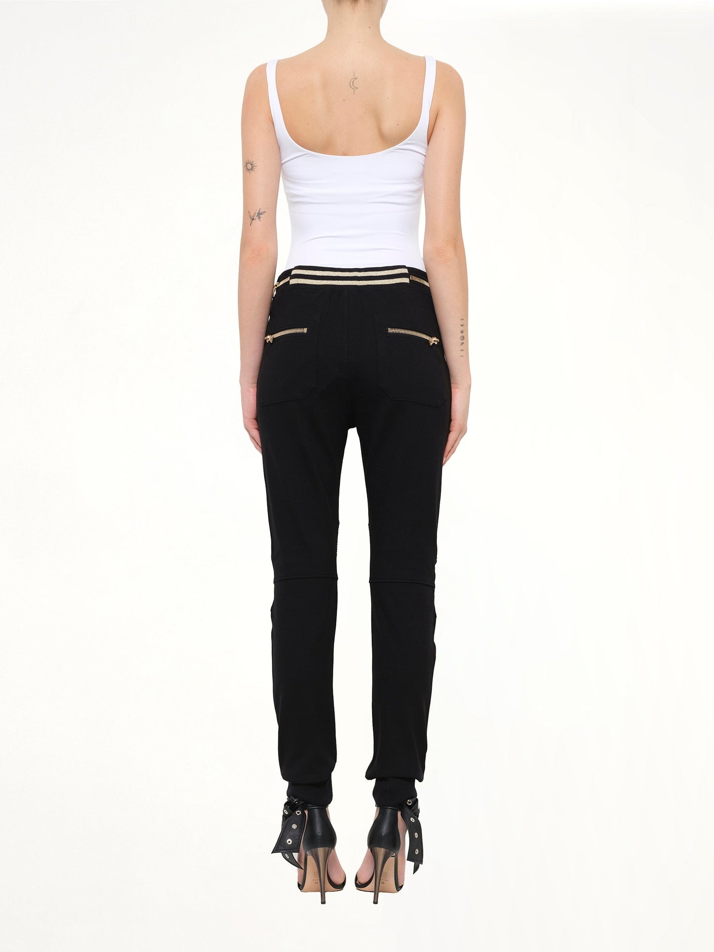 BALMAIN Jersey Biker Zip (176)