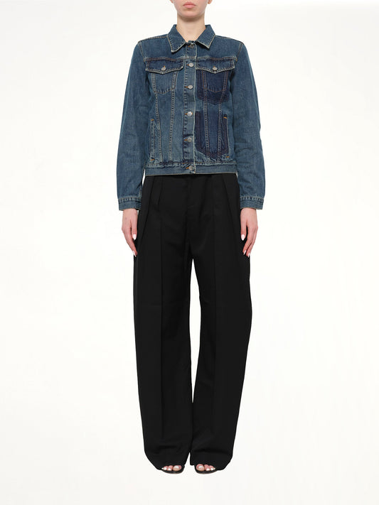 JWA Shaded Pocket Denim Jacket (Blue)