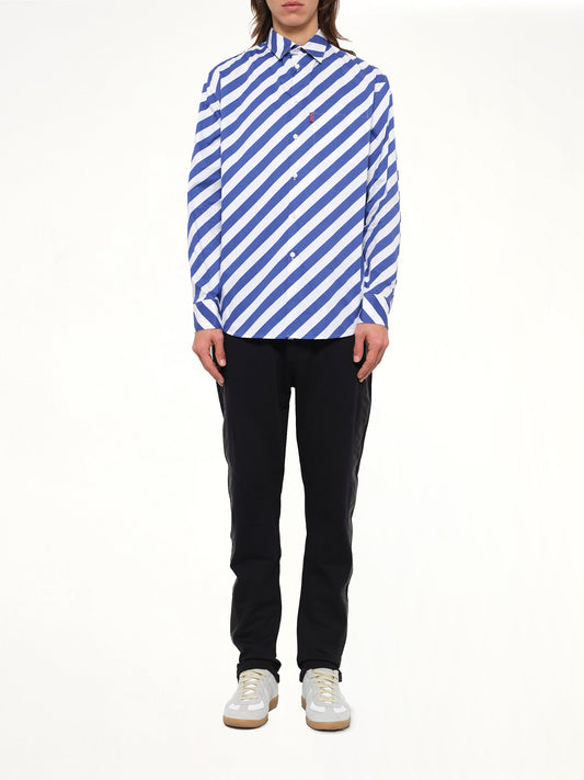 KENZO Striped Shirt (Blue)
