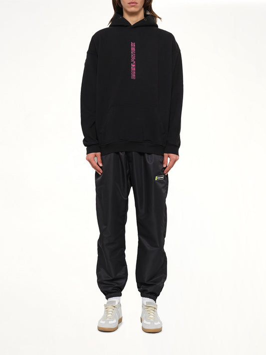 DANIEL PATRICK Vertical Logo Hoodie (Black)