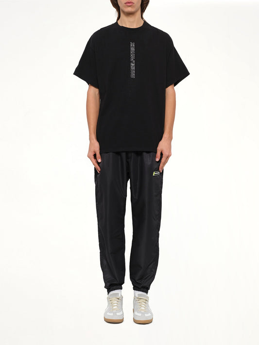 DANIEL PATRICK Vertical Logo T-Shirt (Blk/Grey)