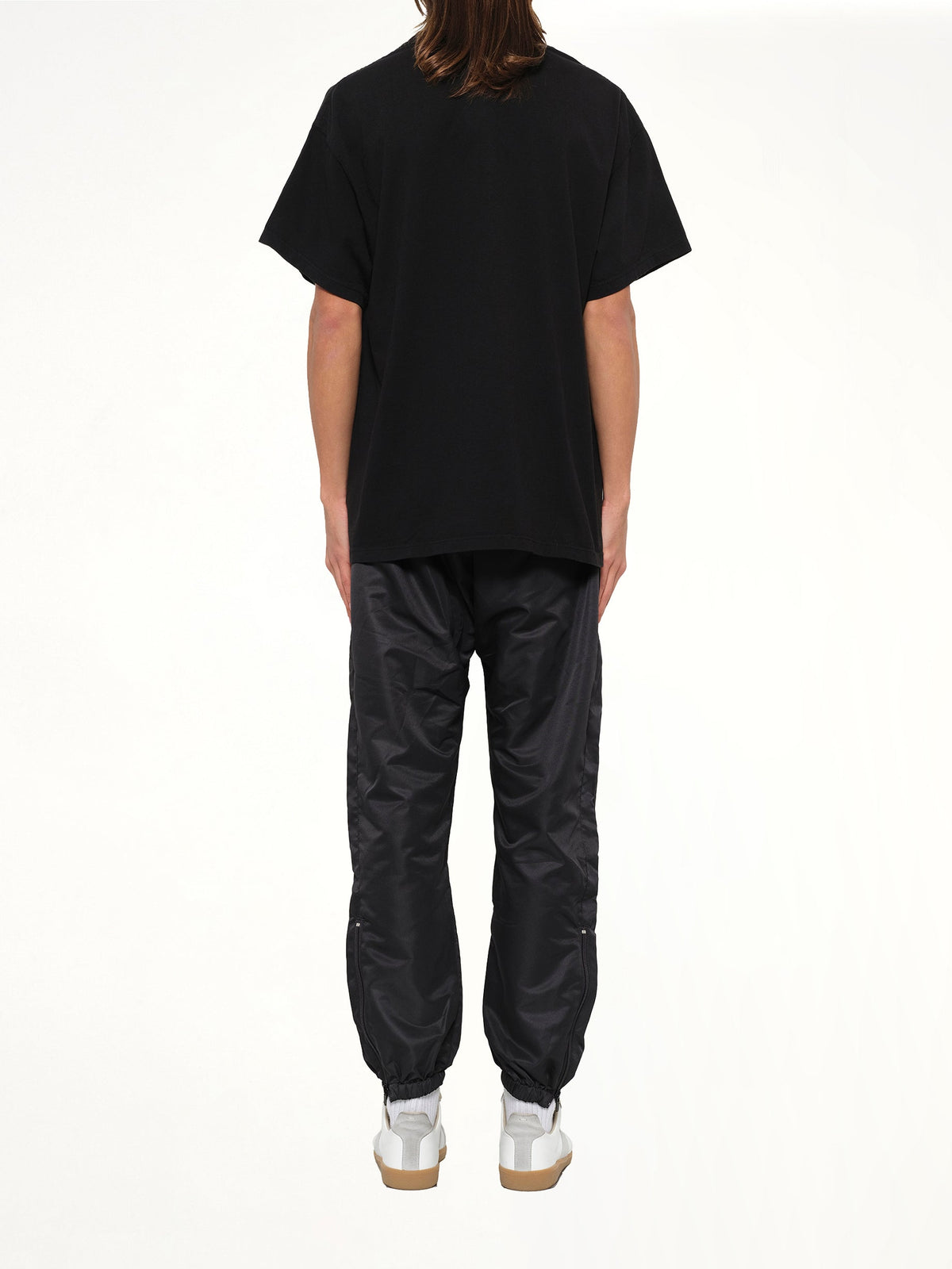 DANIEL PATRICK Vertical Logo T-Shirt (Blk/Sea)
