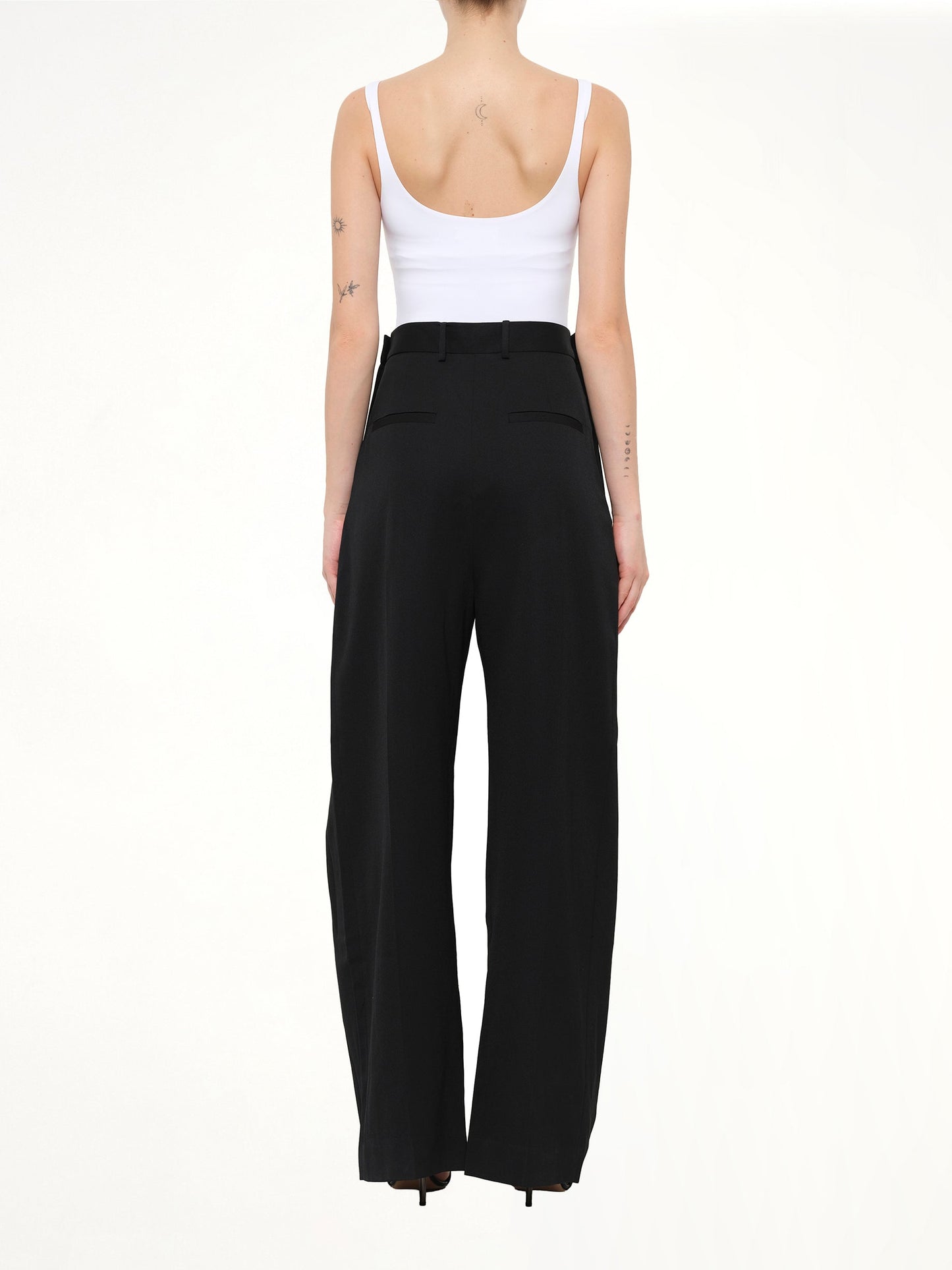 JWA Wide Leg Trousers (Black)