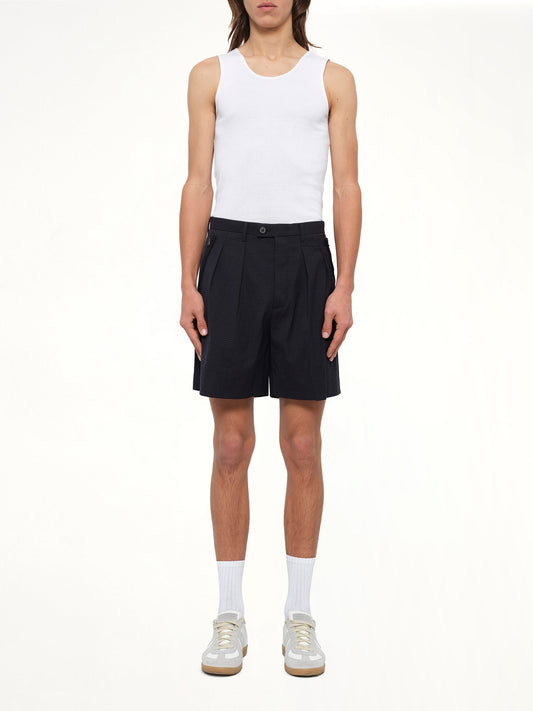 Wooyoungmi Woven Pants (Navy)