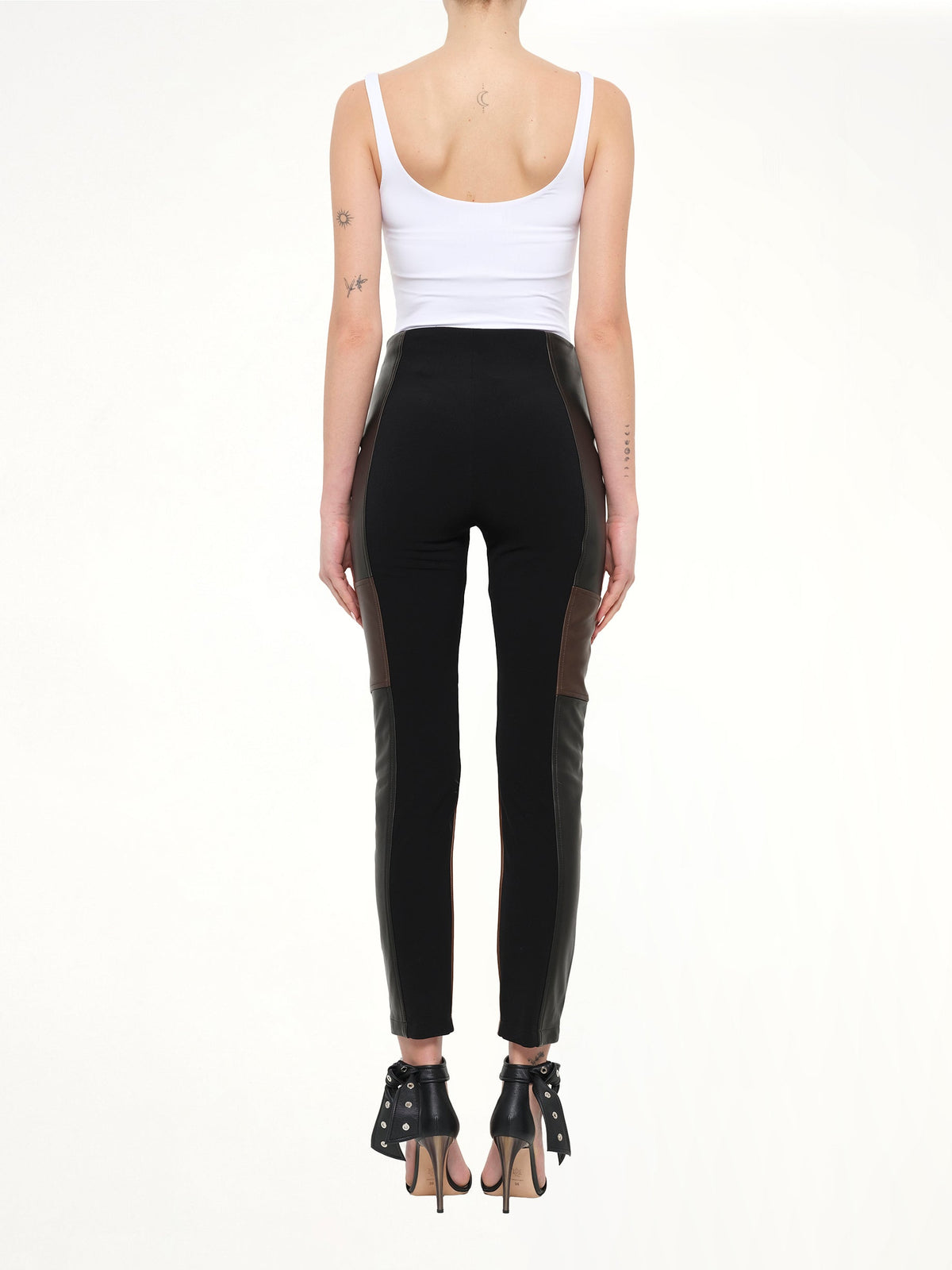 Neil Barrett Leather Pants (Black)