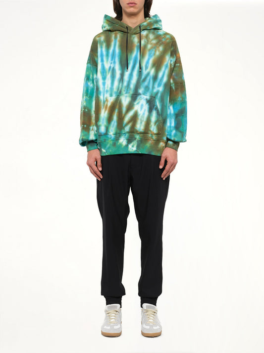 AMIRI Tie Dye Oversize Hoodie (Green)