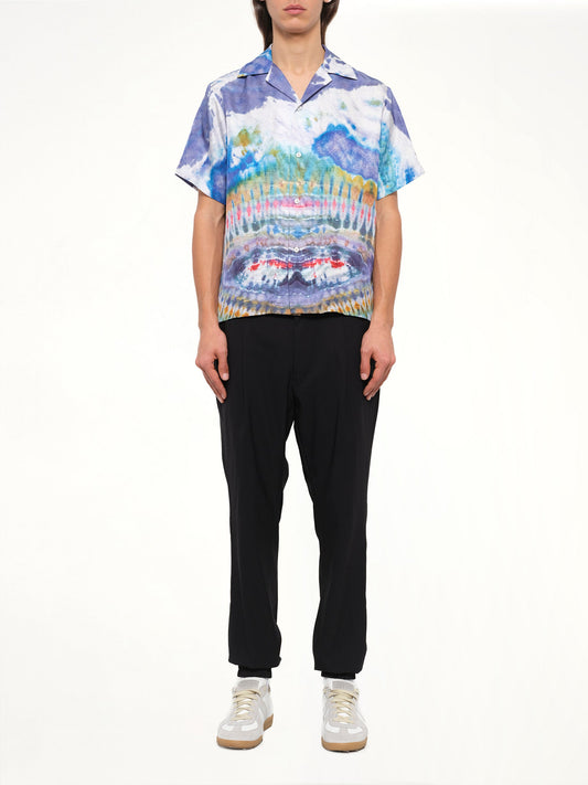 AMIRI Tie Dye Short Sleeve Shirt (Multicolour)