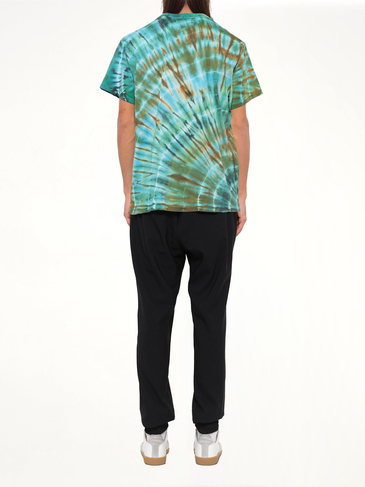 AMIRI Tie Dye Shotgun T-Shirt (Green)