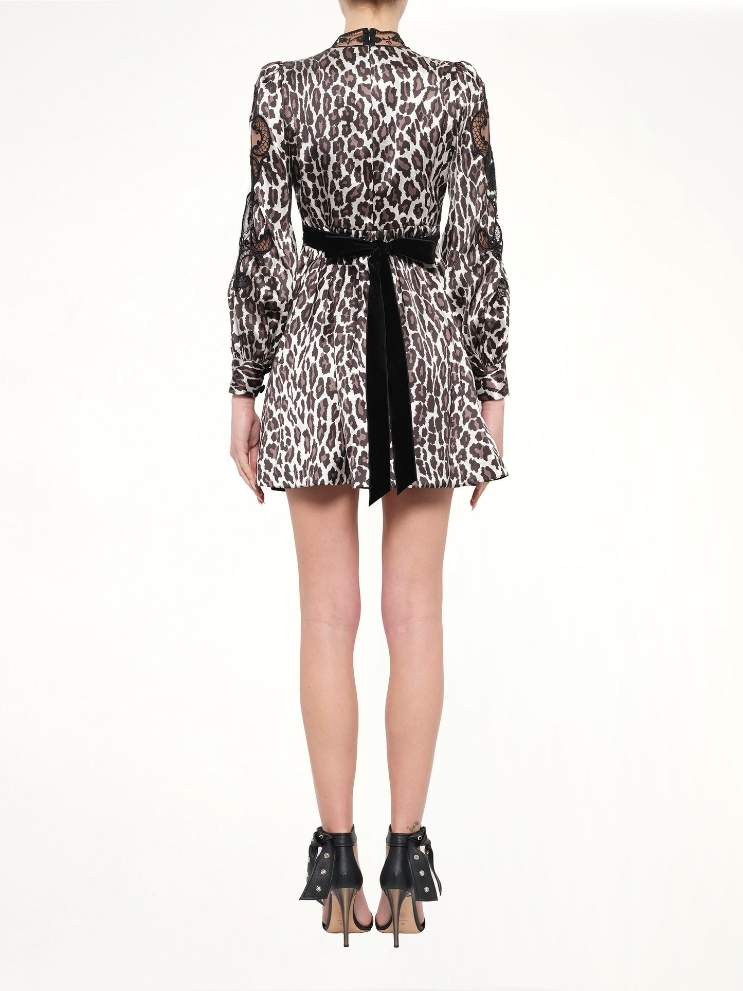 Marc Jacobs Babydoll Dress with Lace (Grey)