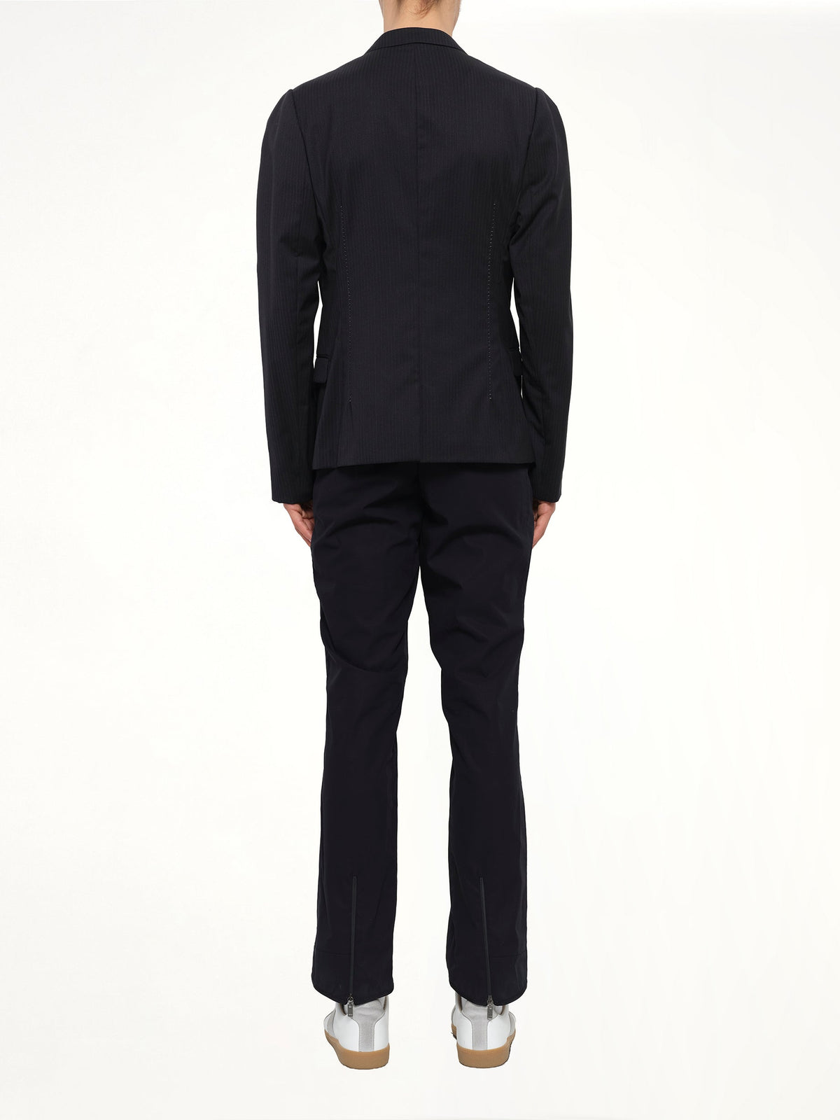 LANVIN Jacket with Displaced Lapel (Black)