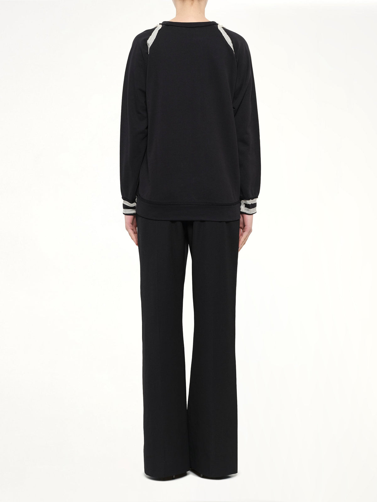 Lanvin Emb Jersey Top (Black)