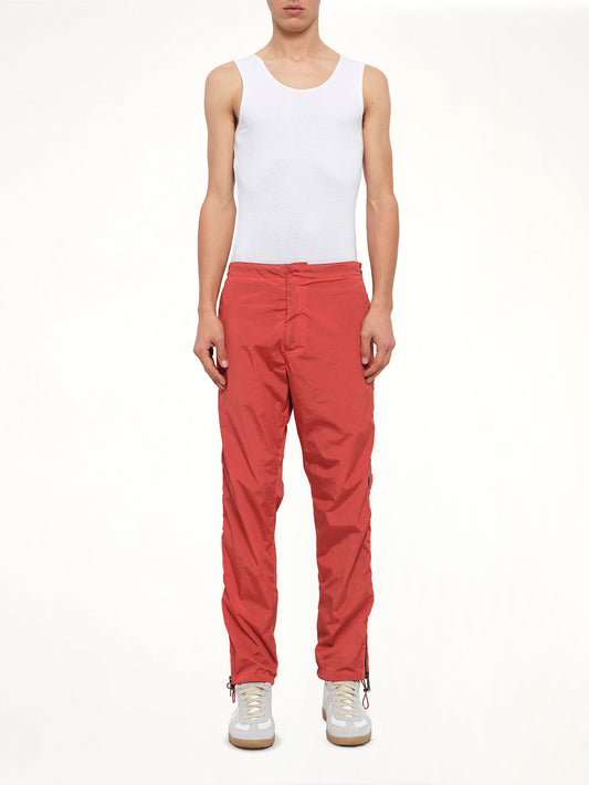 HERON PRESTON Side Zip Pants (Red)