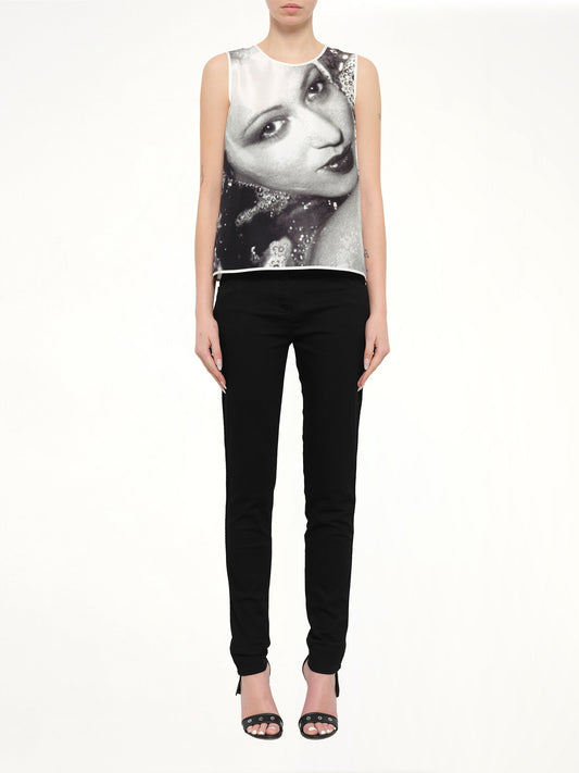 Kenzo Sleeveless Top (White)