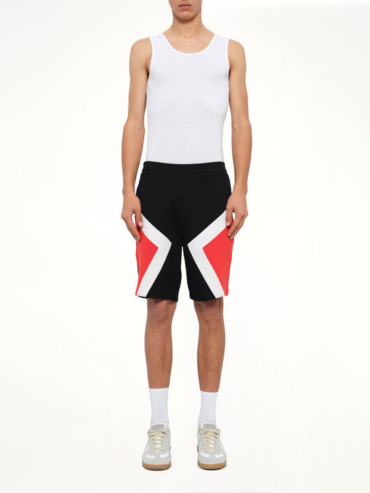 NEIL BARRETT Knit Pants (Bk/Cf/Re)