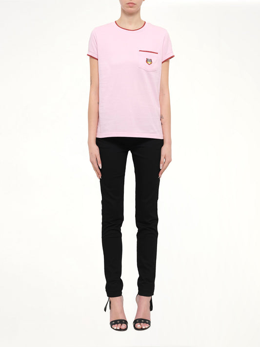 KENZO Tiger Crest T-Shirt (Pink)