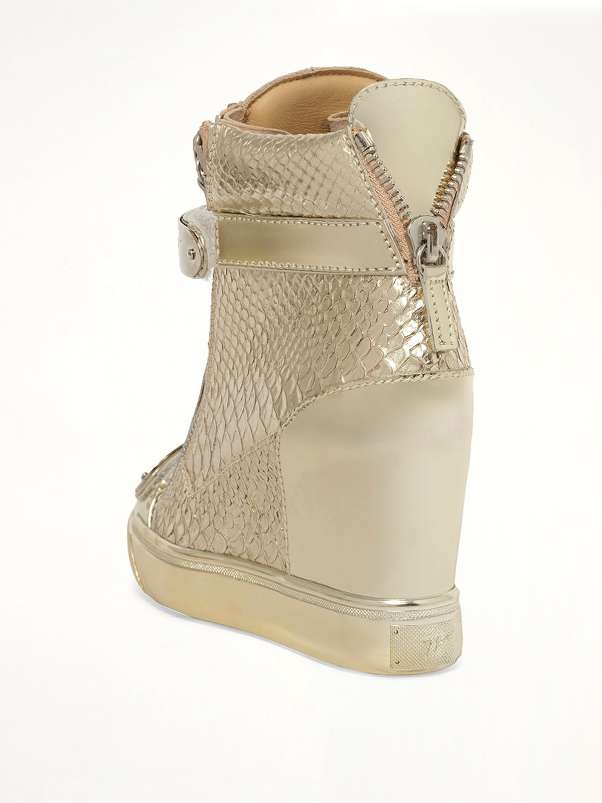GIUSEPPE ZANOTTI Golia Platino Sneaker (Black)
