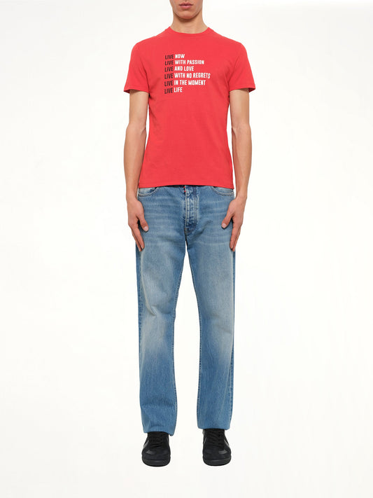 Neil Barrett T-Shirts (Red)