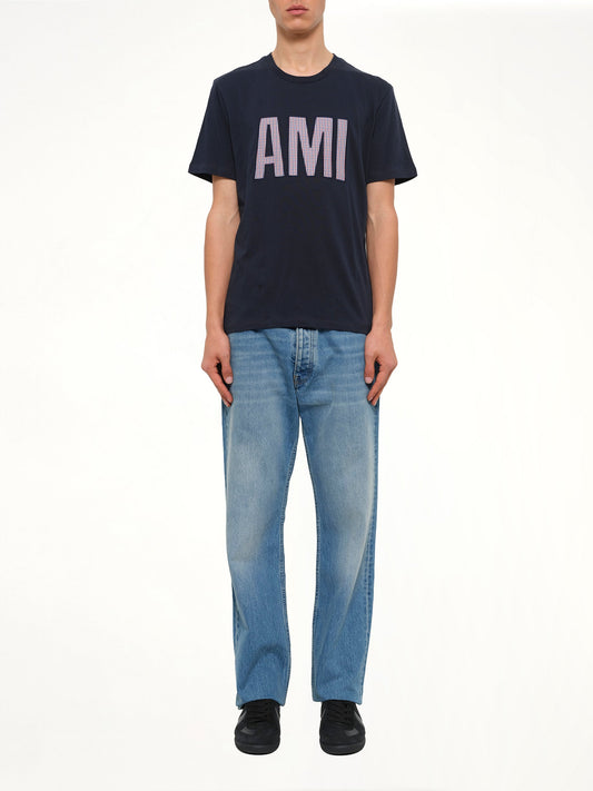 MIX Crew Neck T-Shirt (Navy)