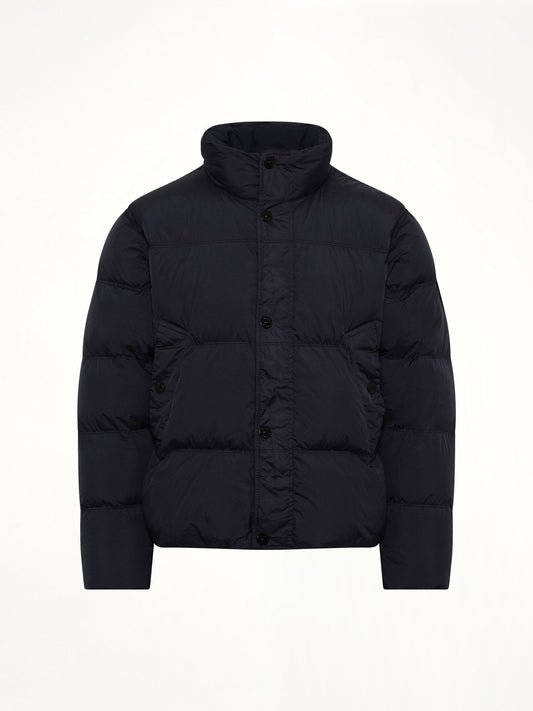 STONE ISLAND 410001 Garment Dyed Crinkle Nylon Down (Navy)