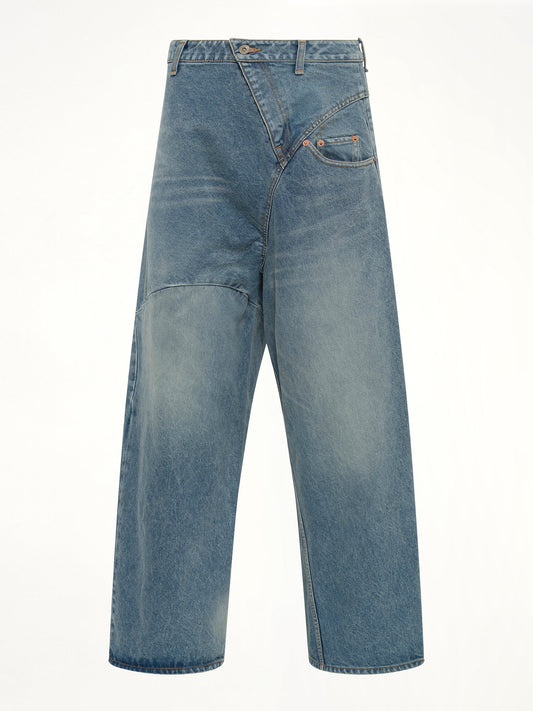 DOUBLET Distorted Cutting Denim Pants (Indigo)