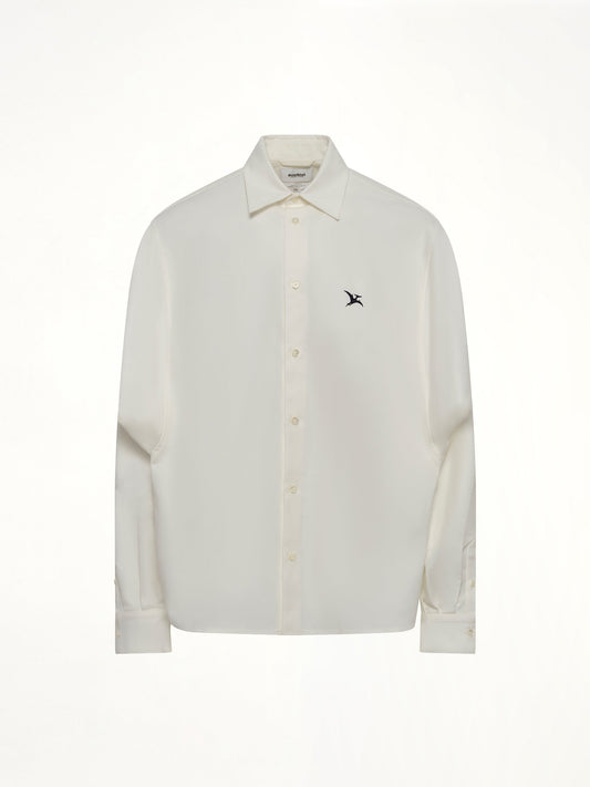 DOUBLET Pteranodon Embroidered Shirt (White)