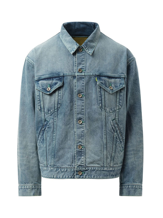 DOUBLET Care Denim Jacket (Blue)