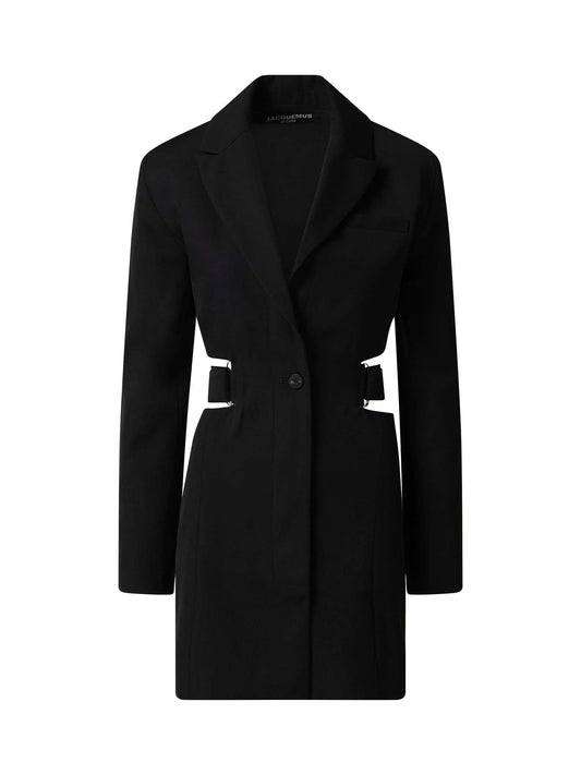 JACQUEMUS La Robe Bari (Black)