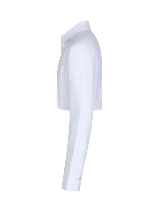 COPERNI Cropped Shirt (White)