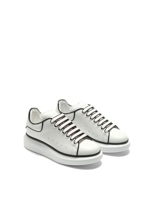 ALEXANDER MCQUEEN Larry Contrast Sneaker (White)