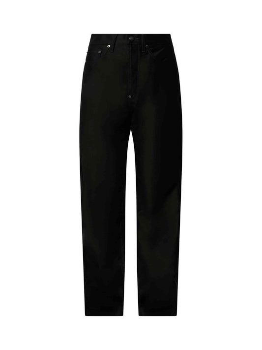 MAISON MARGIELA Cotton Satin 5 Pocket Pants (Black)