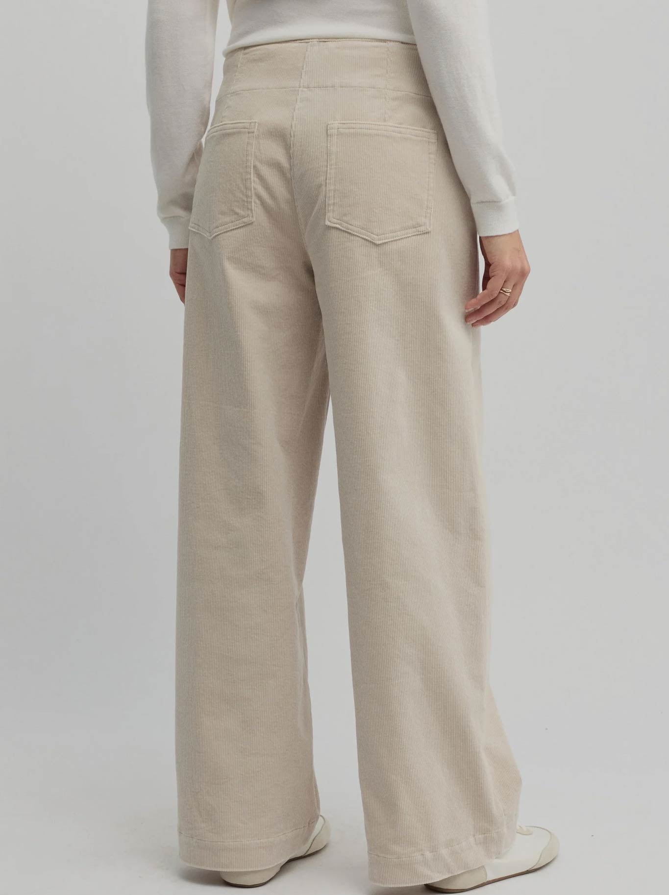Yarra Trail Woods Wide Leg Pant (Almond)