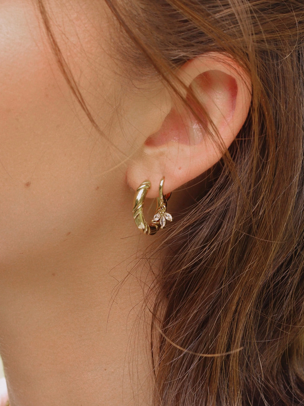 Zafino Alannah Hoop (Gold)