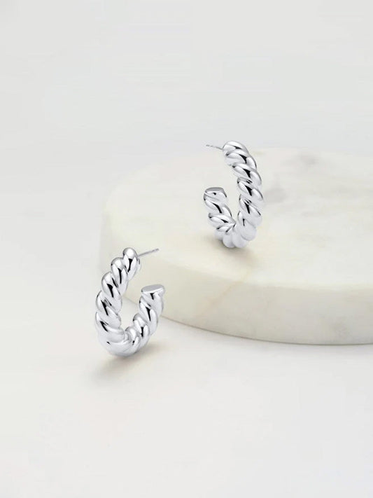 ZAFINO NOVA HOOPS (Silver)