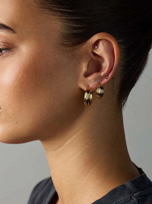 ZAFINO ELIZA HOOP (Gold)