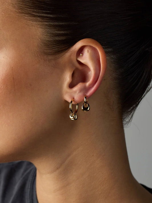 ZAFINO SADIE EARRING LARGE (Gold)