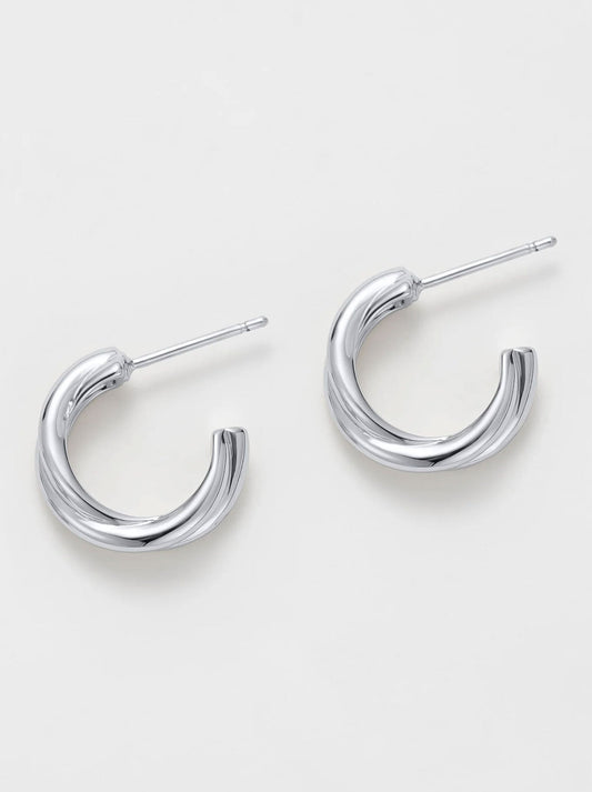 ZAFINO ELOISE HOOP (Silver)