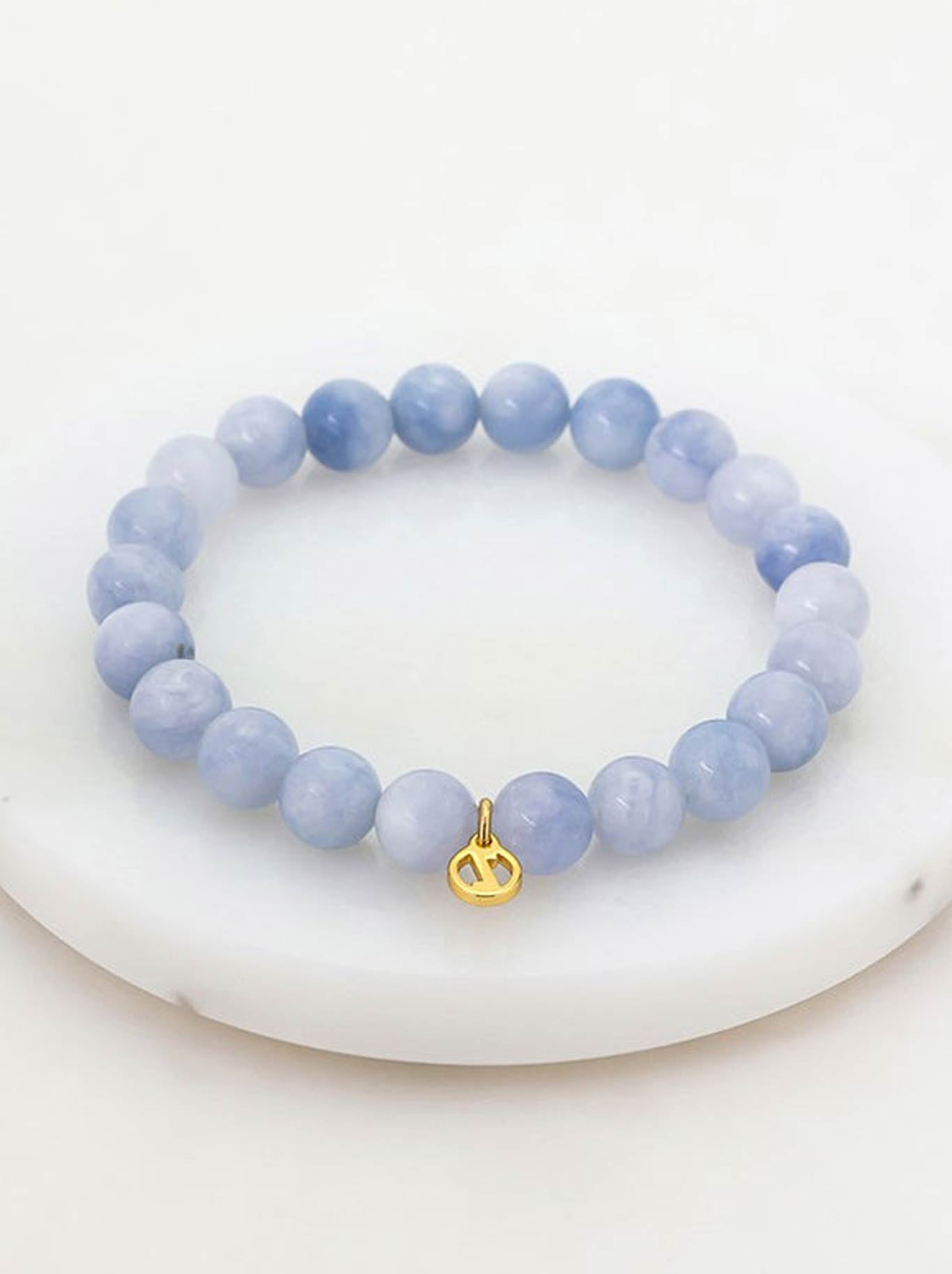 Image of Bracelets. Product name - Zafino Valentina Bracelet in Blue colour by brand - Zafino