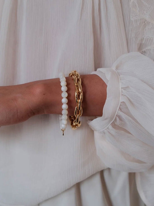 ZAFINO VALENTINA BRACELET (White)