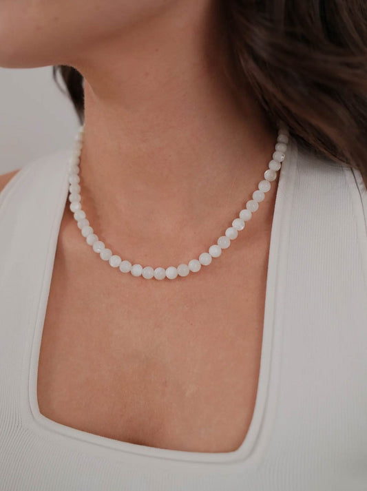ZAFINO VALENTINA NECKLACE (White)