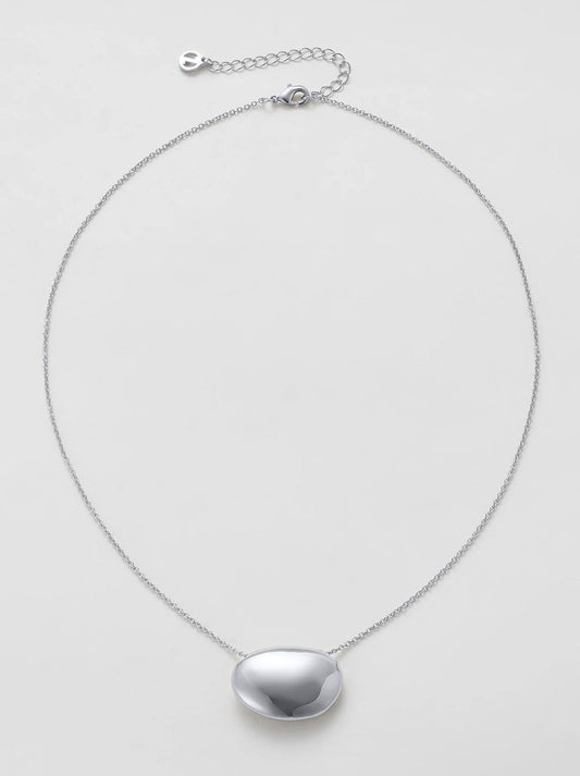 ZAFINO PAISLEY NECKLACE (Silver)