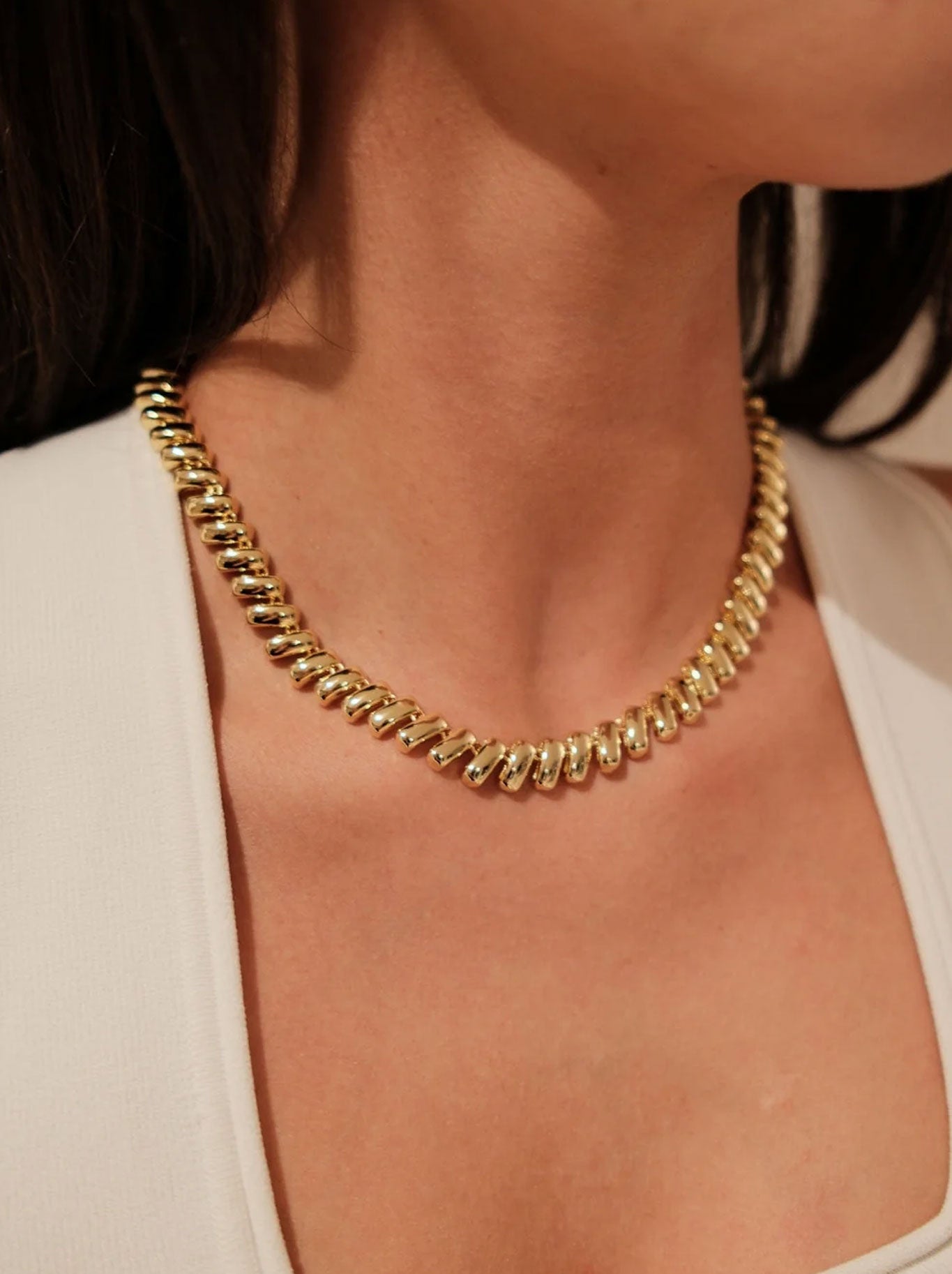 ZAFINO EMERSON NECKLACE (Gold)