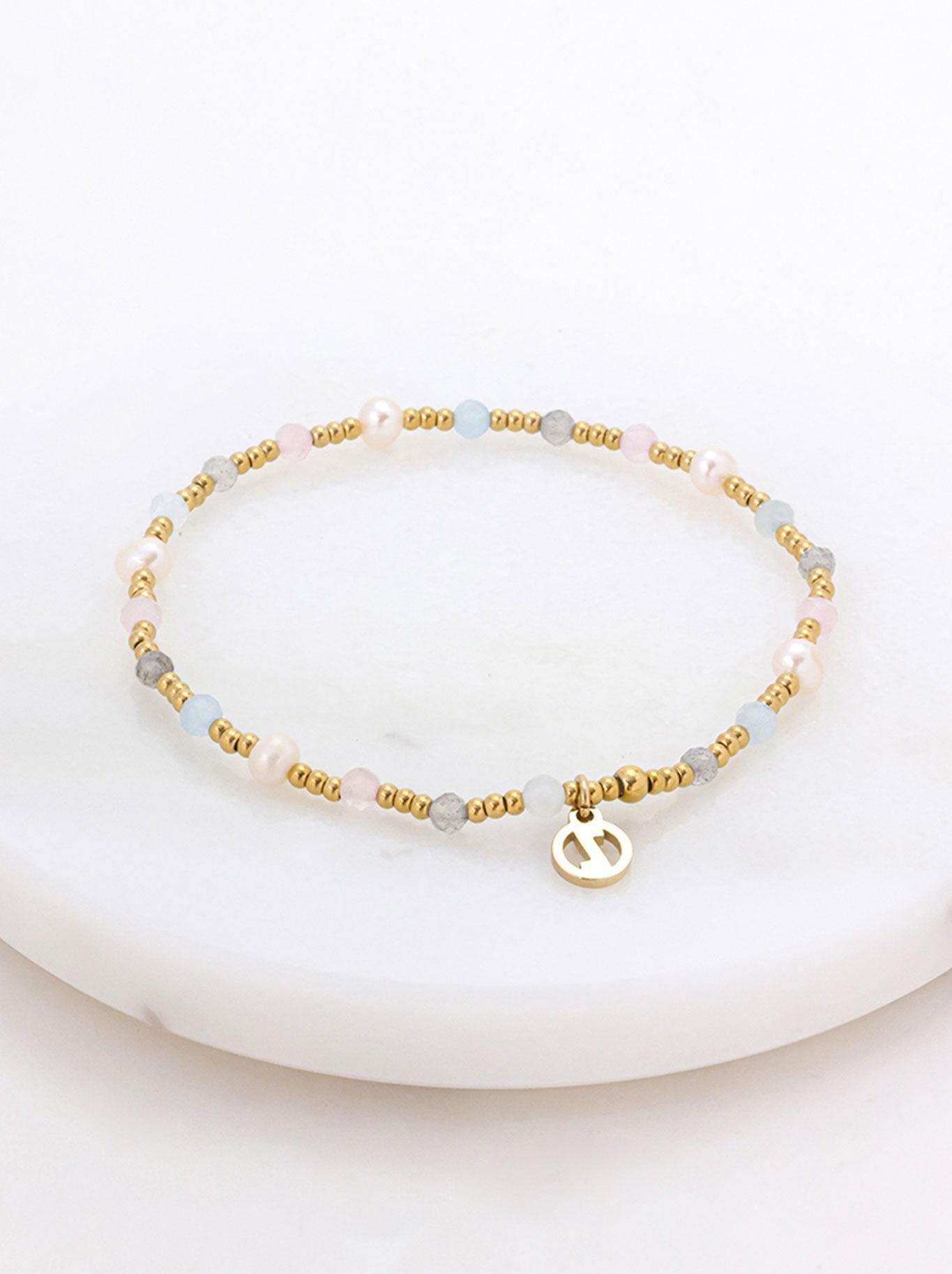 Image of Accessories. Productname: ZAFINO DENVER BRACELET in Sea colour by brand - Zafino