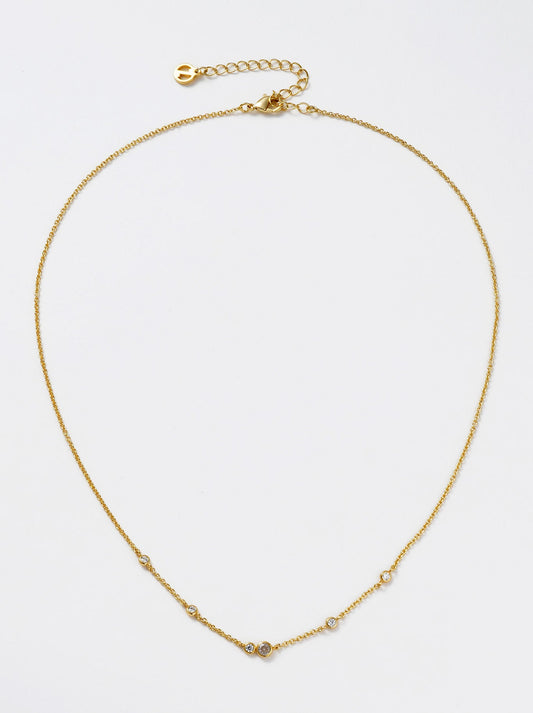 ZAFINO AMY MINI NECKLACE (Gold)