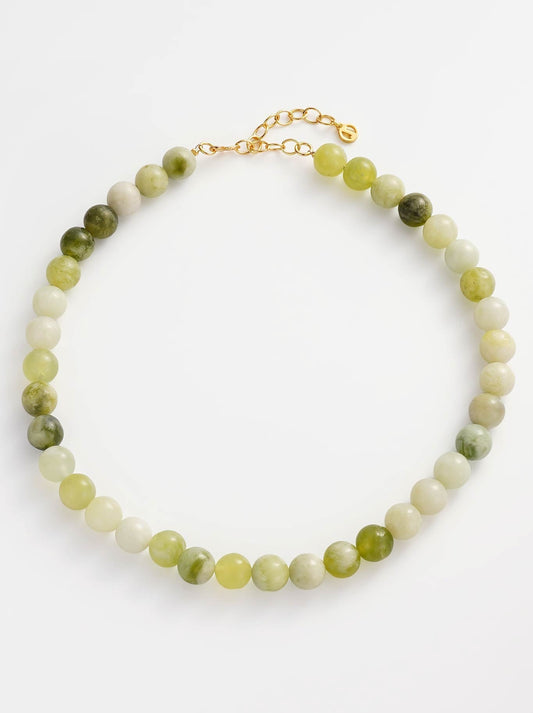 ZAFINO VALENTINA NECKLACE (Sage Green)