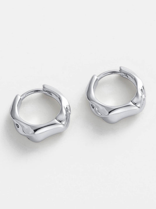 ZAFINO JUNE HOOP (Silver)